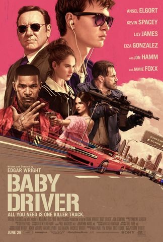 Poster for Baby Driver (2017)