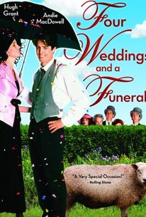 Poster for Four Weddings and a Funeral (1994)