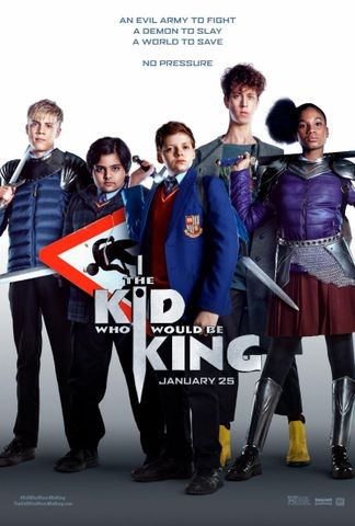 Poster for The Kid Who Would Be King (2019)