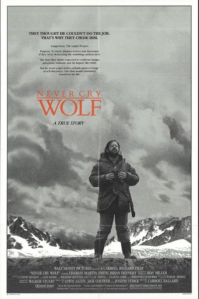 Poster for Never Cry Wolf (1983)