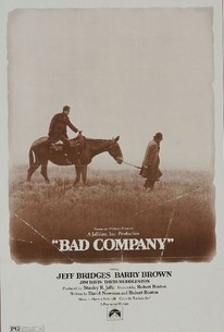 Poster for Bad Company (1972)