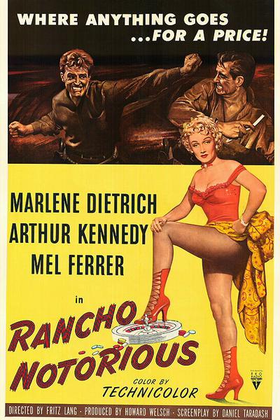 Poster for Rancho Notorious (1952)