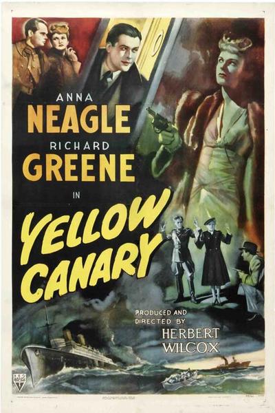 Poster for Yellow Canary (1943)